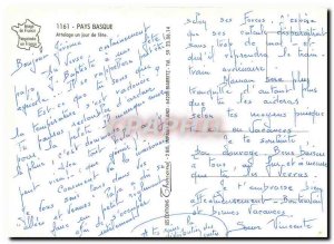 Postcard Modern Basque Country hitch a feast day