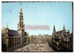 Postcard Modern Brussels Grand Place
