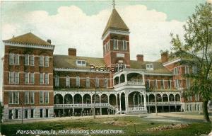 IA, Marshalltown, Iowa, Soldiers Home, Main Building, Hugh C. Leighton No. 6825