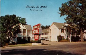 Shangri-La Motel Tuscaloosa AL Postcard PC424