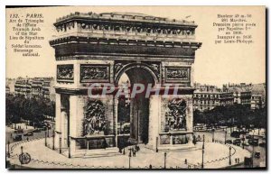 Old Postcard Paris Arc de Triomphe Etoile Sepulture the place of the Unknown ...