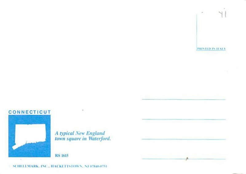 New England Town Square, Waterford, Conn.  