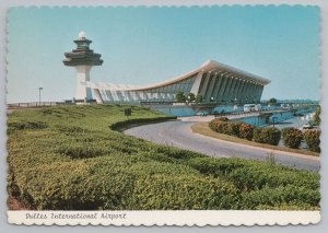 Transportation~Dulles Int'l~Washington DC~Mobile Lounges~Continental Postcard 