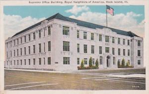 Illinois Rock Island Supreme Office Building Royal Neighbors Of America