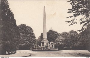 BATH, Somerset, England, UK , 00-10s ; The Park , The Obelisk ; TUCK 2151