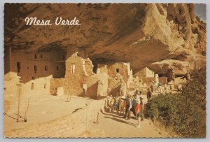 Mesa Verde Natl Park CO~Indian Cliff Dwellings~Spruce Tree Ruins~Continental PC