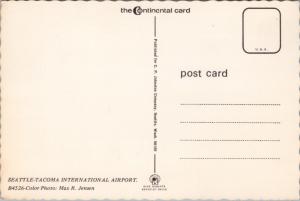 Sea-Tac Airport Seattle Tacoma WA Washington Unused Vintage Postcard D52