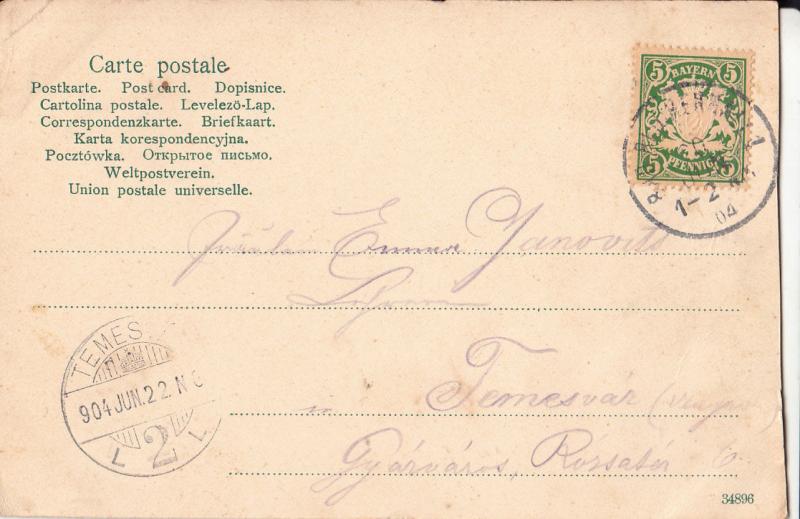 AK Germany Reichenhall Thumsee 1904