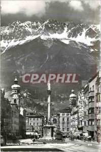 Modern Postcard Innsbruck Maria Theresienstrasse put Annasaule