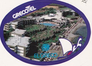 Greece Crete Grecotel Vintage Luggage Label sk3040