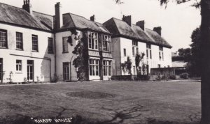 Knapp House Hotel Tiverton Devon Real Photo Postcard