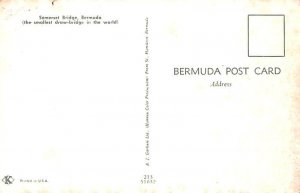 Somerset Bridge Bermuda Postcard