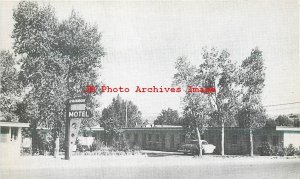 WY, Cody, Wyoming, Rainbow Motel, Exterior View