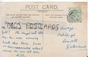 Genealogy Postcard - Bridge - Oakleigh, Lowfell, Gateshead - Ref. R959
