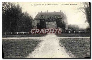 Postcard Old St Omer En Chaussee Chateau of Monceaux