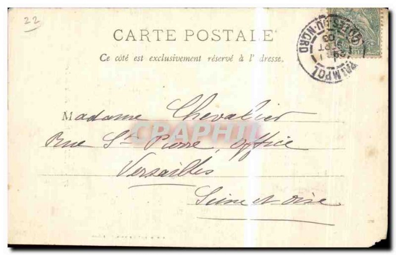 Postcard Old Ploumanach Tete Belier