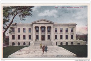 COLORADO SPRINGS, Colorado, 1900-1910's; City Hall