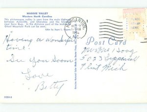 Pre-1980 NATURE SCENE Maggie Valley - Near Cherokee & Waynesville NC AD5671
