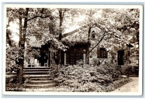 Chanticleer Cottage On Lookout Mountain Tennessee TN Cline RPPC Photo Postcard