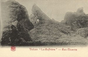 St. Vincent and the Grenadines, Volcan Soufrière Volcano (1900s) Postcard