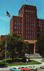 Vintage Postcard Courthouse City Hall Joint Building Weber County Ogden Utah UT