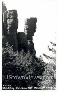 Real Photo China Boy - Chiricahua National Monument, Arizona AZ