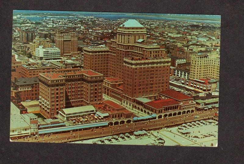 NJ Chalfonte Haddon Hall Hotel Atlantic City New Jersey Postcard Boardwalk