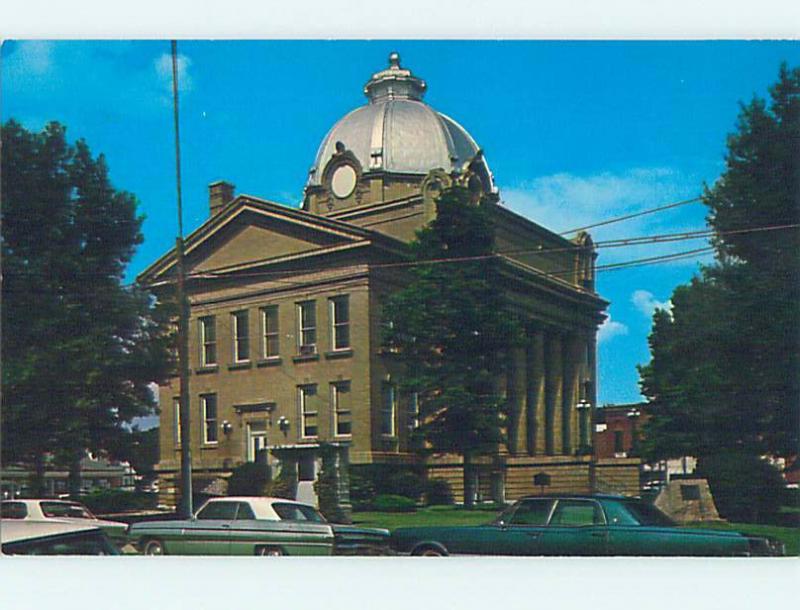 Pre-1980 OLD CARS & COURT HOUSE Osceola Arkansas Arkansas AR j5872