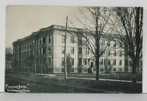 IN Valparaiso Indiana Pioneer Apts c1909 Postcard Q14