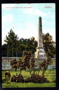 Canada Quebec City Wolfe and Montcalm Monument Pub by Montreal Import Co. ~ DB