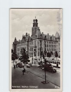 Postcard Stadhuis Coolsingel Rotterdam Netherlands