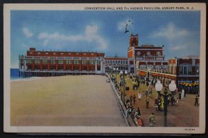 Asbury Park, NJ - Convention Hall and 7th Avenue Pavilion - 1933