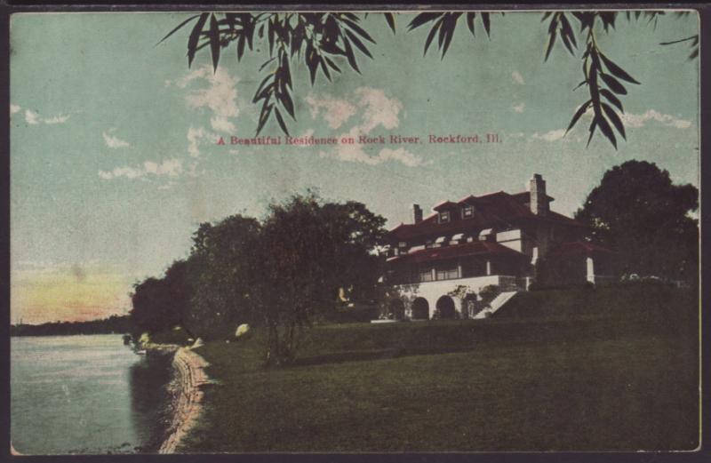 A Residence on the Rock River,Rockford,IL