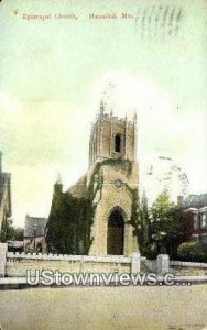 Episcopal Church - Hannibal, Missouri MO Postcard