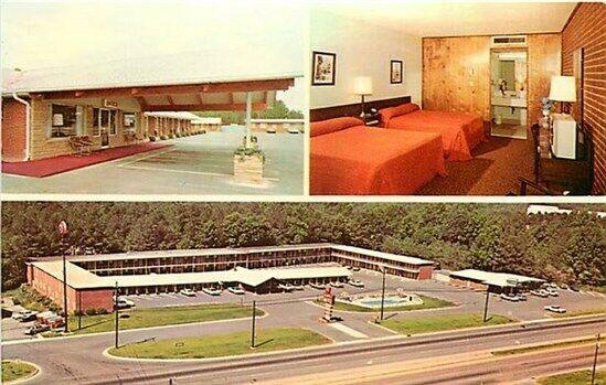 NC, Raleigh-Durham, North Carolina, Ranch Motel & Restaurant, Dexter Press