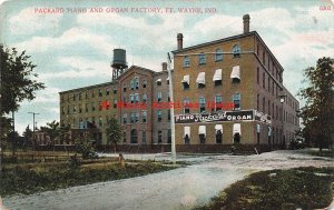 IN, Fort Wayne, Indiana, Packard Piano & Organ Factory, AC Bosselman Pub No 6303