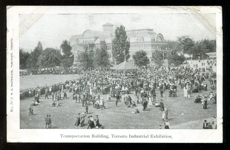 dc584 - TORONTO 1905 Industrial Exposition Postcard