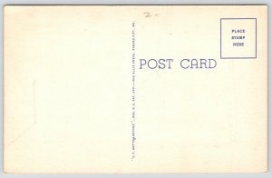 Excelsior Springs Missouri~Oaks Hotel~Java Room Coffee Shop~1938 Linen Postcard