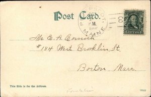 LOOKMEGUNTIC LAKE ME Rangeleys c1905 Postcard