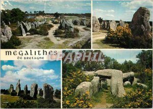Postcard Modern Old Stones in the UK Megalthes