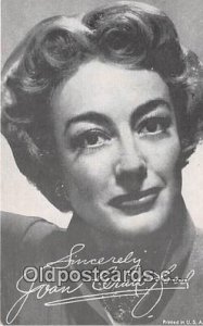 Joan Crawford Actress, Movie Unused 