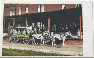 K1908     YELLOWSTONE NATIONAL PARK   POSTCARD,  STAGE COACH