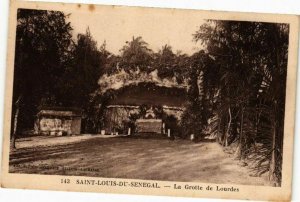 CPA AK Senegal-Saint Louis-La Grotte de Lourdes (235595)