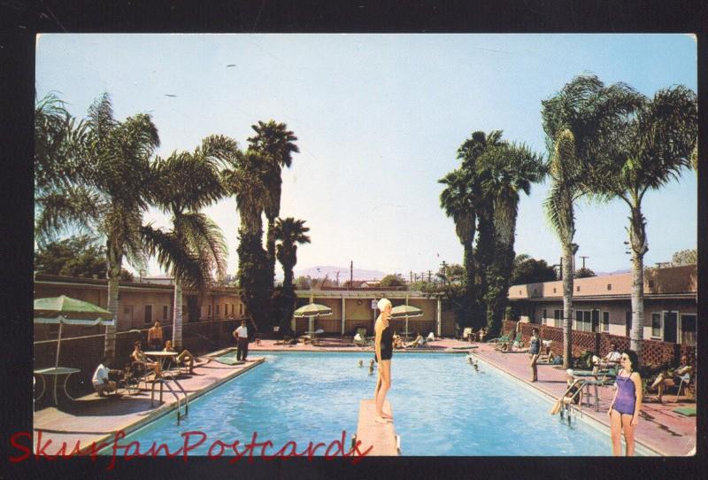 SANTA MONICA CALIFORNIA WILLIAM TELL MOTEL SWIMMING POOL 