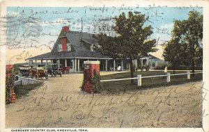 Knoxville Tennessee 1919 Postcard Cherokee Country Club