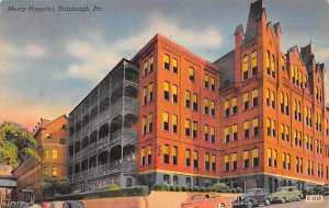 Mercy Hospital Pittsburgh, Pennsylvania, USA 1950 