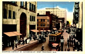 Canada - QC, Montreal. St. Catherine Street West