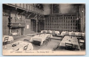 London Charterhouse Dining Hall LL French manufactured Postcard