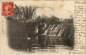 CPA Les Env. de SENLIS - Cascade du Parc d'ERMENONVILLE (130687)