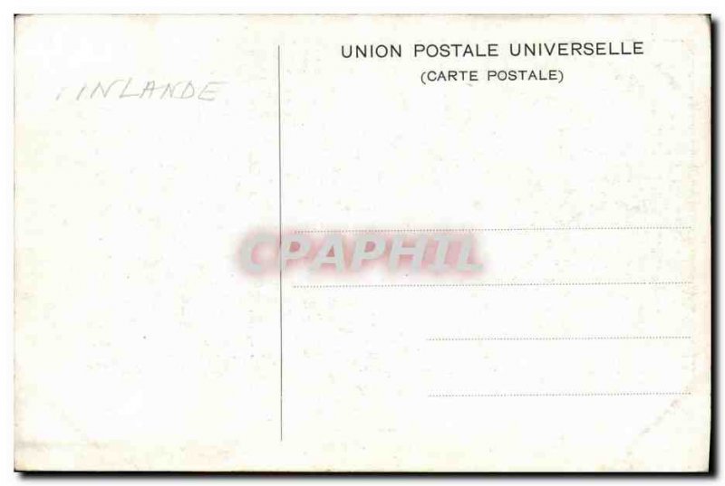 Postcard Old Abo Museum museo Turun